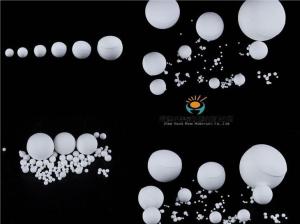 China OEM ODM Alumina Ceramic Grinding Balls 92 Alumina Ball For Pot Mills factory