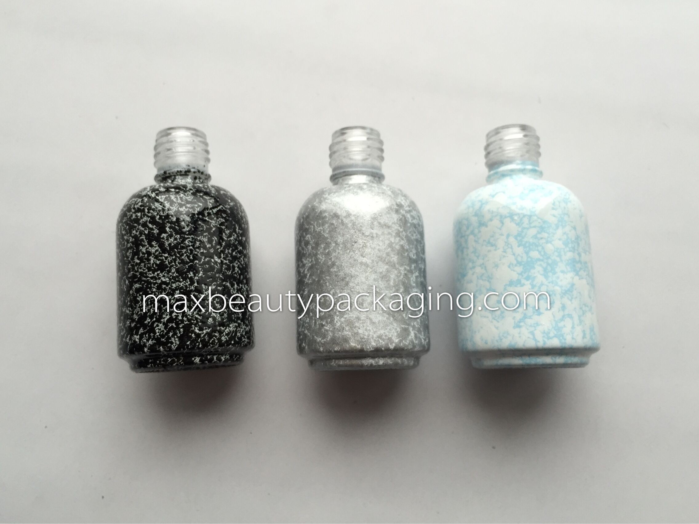 Classic Marble effect gel polish bottle any color available double coating bottle nail polish packaging flat bsuh