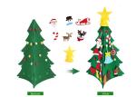 Toddler Friendly Home Decorations 31pcs Diy 3d Felt Christmas Tree