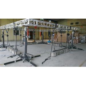 6m Height Elevator Tower Folding Truss For Hanging Line Speaker
