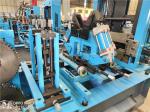 Galvanized Steel CZ Purlin Roll Forming Machine PLC C Channel Cold Roll Forming