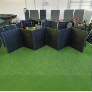 China MC4 Cable ETFE Solar Panel 400W Waterproof 6 Fold With For RV And Off Grid for Wholesale and OEM Use factory