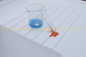 China Molded marine edge white epoxy resin laboratory countertops strong alkali resistance factory