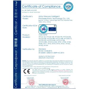 Wenyao Intelligent Millet Color Sorting Machine Multifunction Grain Color Sorter