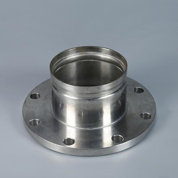 DN8 201 / 304 / 316 Stainless Steel Flanges Nickel White ISO9001