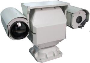 China Rugged Mobile Vehicle Surveillance Dual Vision Infrared PTZ Thermal Camera factory