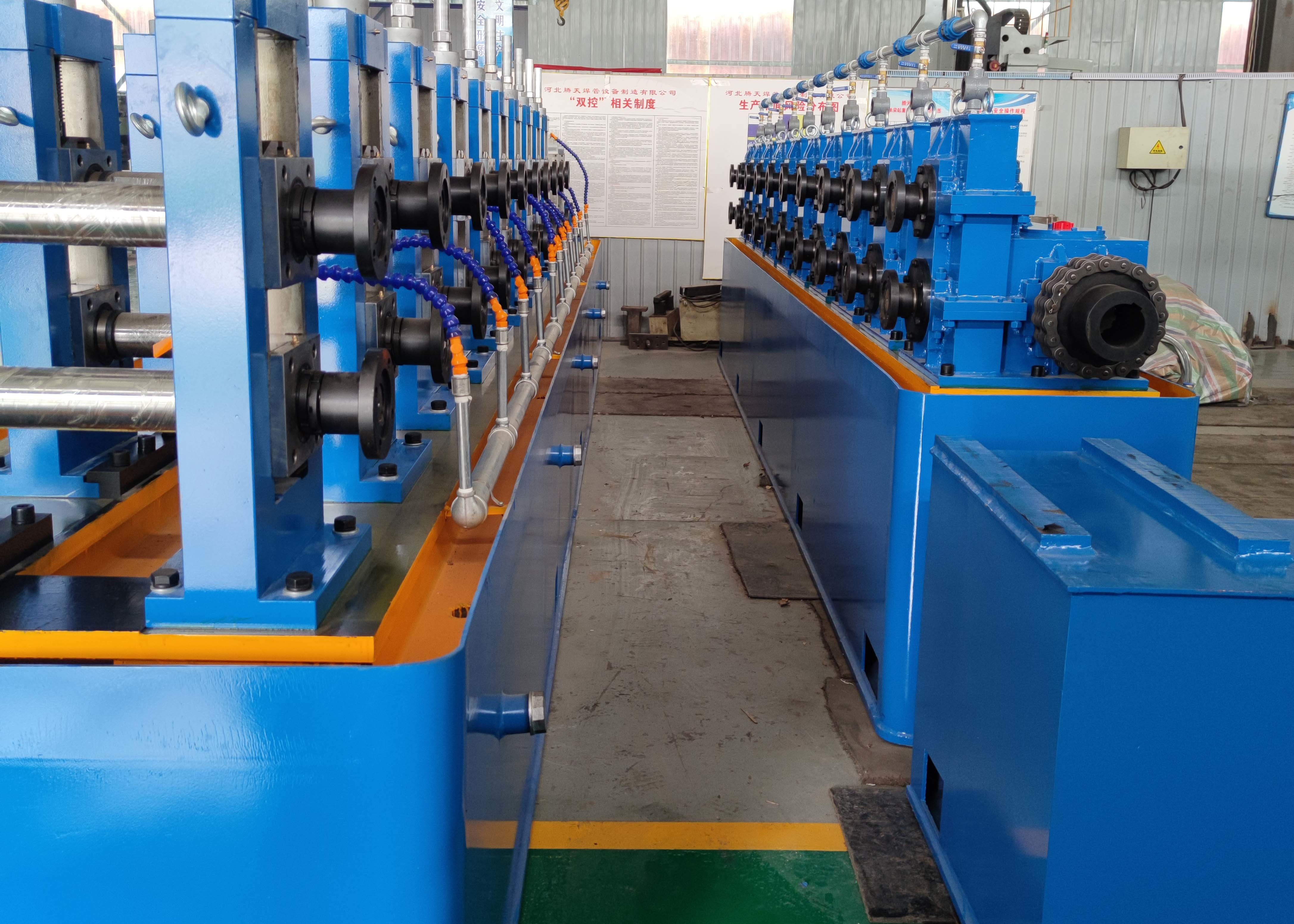 Galvanized Carbon Steel Pipe Machine Fast Change 50x50 Square Tube Mill