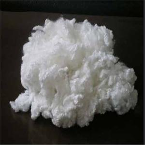 China Recycled Viscose Rayon Staple Fiber Flame Retardant Raw White Color factory