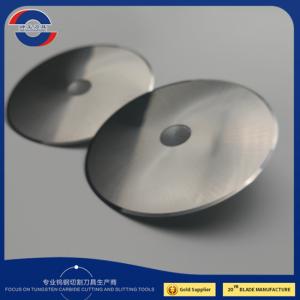 China Silver Tungsten Carbide Circular Slitter Grinder Stone Blade factory