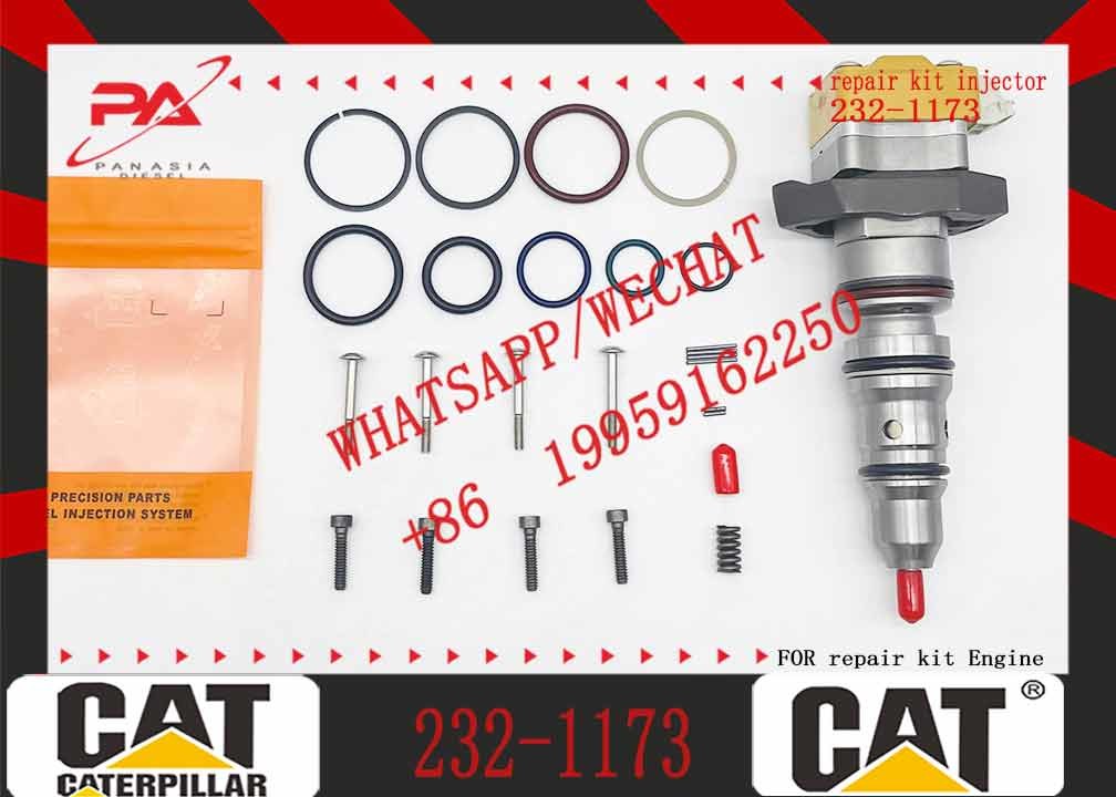 Excavator parts Engine 3408 3412 Fuel Injector 232-1171 10R-1267 232-1183 10R-1266 4CR01974