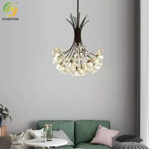 China H50cm Crystal LED Modern Pendant Light Hotel Bedroom factory