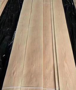 China Crown Cut American Cherry Wood Veneer For Fancy Boards Interior Design factory