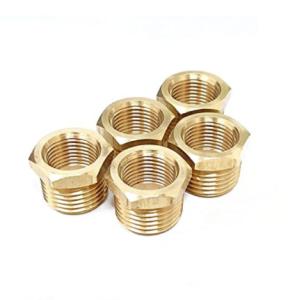 China NPT Threaded Hex Bushing Brass Tube Fitting Anti Corrosion factory