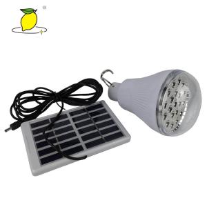 China Solar Rechargeable Camping Lights 2.4W For Outdoor Accommodation factory