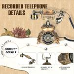 Classic Wedding Phone Guest Book Retro Craftsmanship Audio Wedding Guestbook For