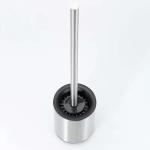 Stainless Steel Anti Finger Print Toilet Brush For Household TPR Bathroom