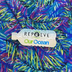 China Digital Printing Recycled Swimwear Fabric 4 Way Stretch Women Bikini factory
