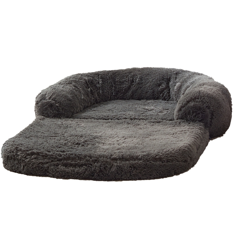 Voice Prompt Heated Smart Cat Sleep Bed TPU Liner Hypoallergenic Fabric Cat Bed