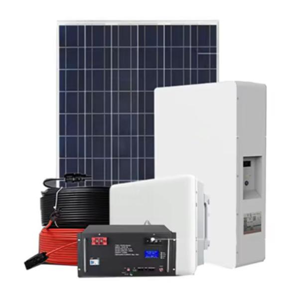 Full Set Solar System Customized 5KW 8KW Hybrid Off Grid Energy Storage Battery