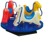 environmental protection steel swing and slide playground for kindergarten