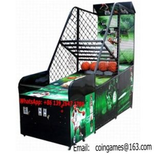 China Amusement Park Equipment Arcade Coin Operated Street Basketball Games Machines factory