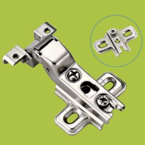 China good material furniture hardware hinge for Aluminum frame, half-overlay type factory