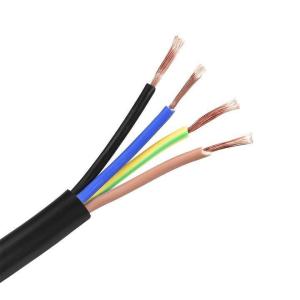 China Customized Multi Core Electrical Wire Cable 2 or 3 Cores Flexible Copper Rvv Cable factory