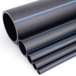 25mm - 300mm Black HDPE PE Pipe Double Screw Corrosion Resistant Large Diameter