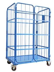 China Heavy Duty Platform Logistics Trolley Stainless Steel 250 Kgs Per Layer factory