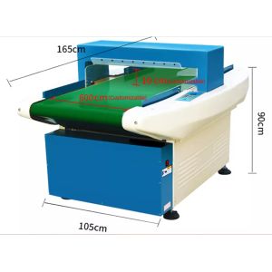OBM 160Kg Food Metal Detector , Auto Conveying Garment Needle Detector