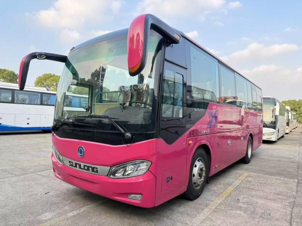 Used Passenger Bus VIP 40 Seats Long Distance Transportation Large Luggage