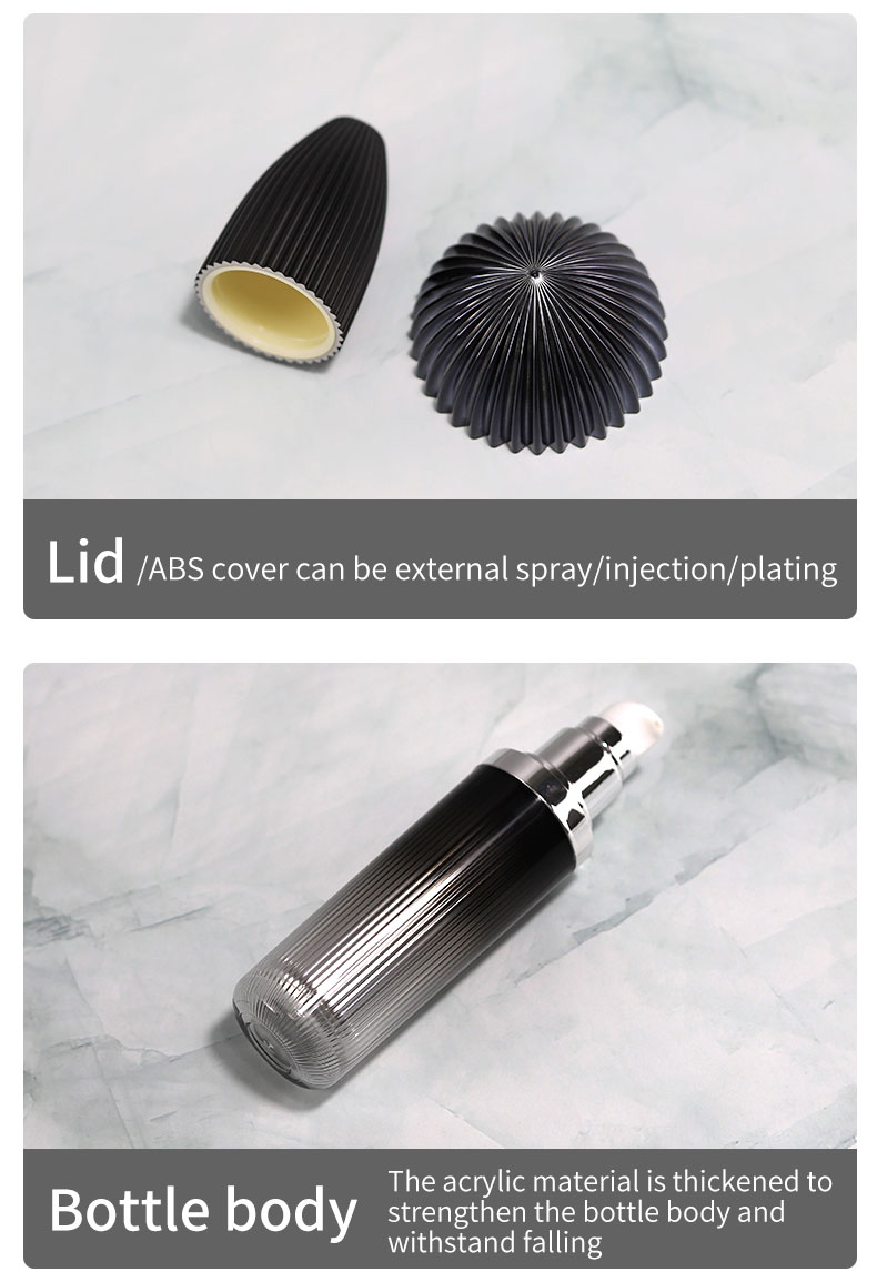 PET Cosmetic Lotion Bottle 30ml 50ml 100ml 120ml Custom Cosmetic Jars For Skincare Serum Packaging