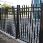 Galvanized Steel Wire Mesh Fence Panels Picket Tubular For Boundary Wall