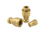 Hydraulic 800psi 2" Brass Quick Release Coupling For Fluid