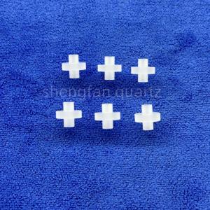 China High Temp Opaque Perforated Quartz Parts Thickness 100mm factory