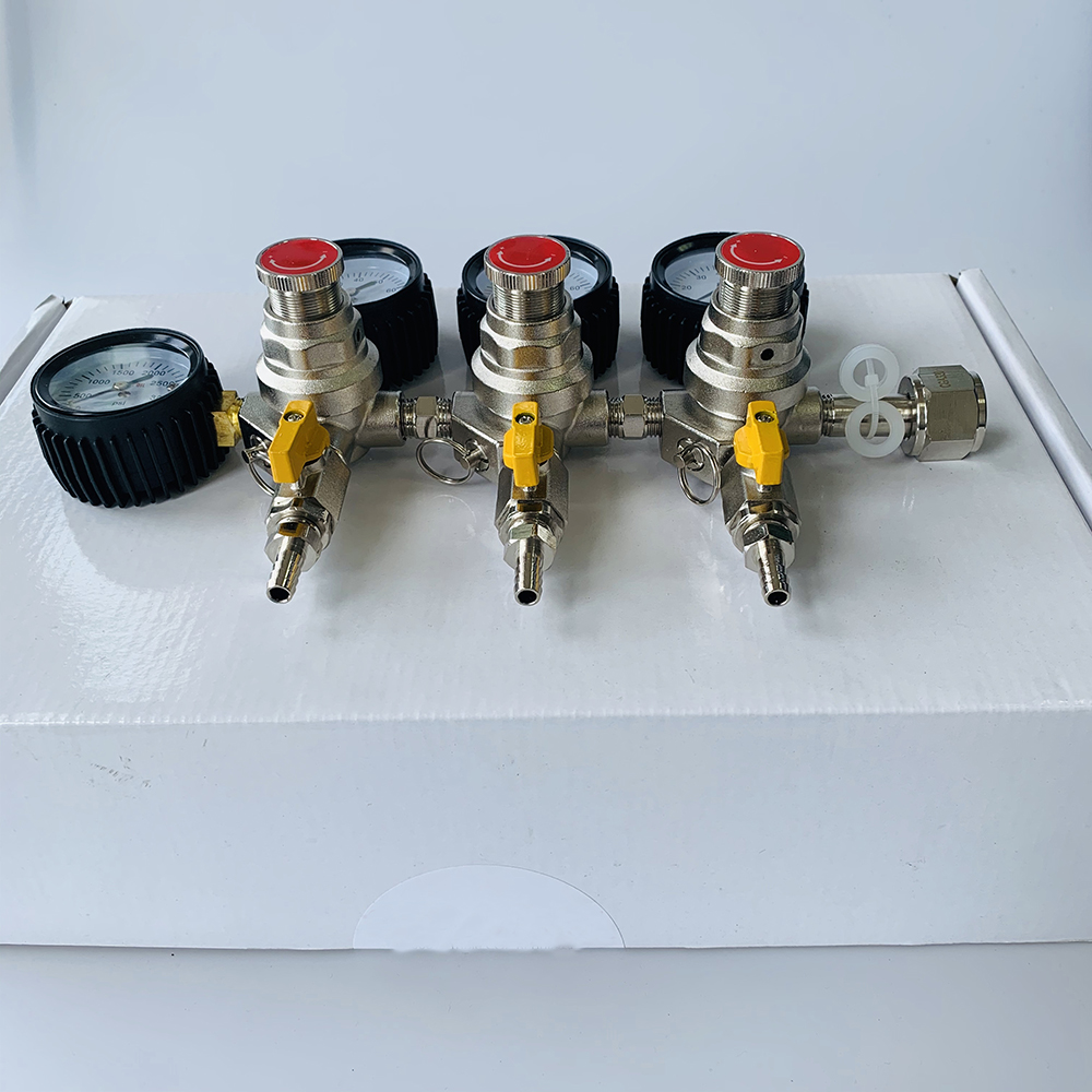 Customized Outlet Nut Screw CO2/Beer Pressure Reducer for Draft Beer Kegs and Kegerators
