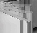 Practical Stainless Steel 500L Fridge Freezer , Soundless Commercial Upright
