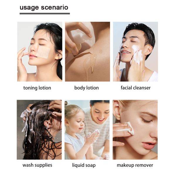 PET 150ML Customized Color Packaging Empty Lotion Pump Bottle For Cosmetic Facial Cream