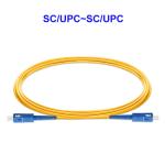 0.9mm 2.0mm Single Core Fiber Cable Sc Upc Patch Cord CE Approved