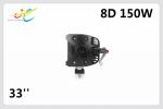 8D 150W LED light bar, single row 33'' led light bar, suv/4x4 offroad/truck/car