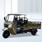 Grade Cargo Tricycle Motorcycle in Kenya Front Disc Rear Drum Brake System and 3