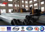 30FT 35FT Galvanized Steel Pole Steel Transmission Poles For Philippines