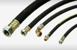 Winding Rubber High Pressure Hydraulic Hose Excavator Steel Wire Braided