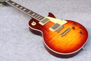 China LPaul R9 Tiger Flame les Electric guitar with Chrome hardware, Maple body LP standard guitar,Free shipping factory