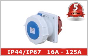 China IEC CEE Single Phase Industrial Electrical Sockets And Plugs OEM factory