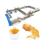 380v Voltage Fully Automatic Industrial Frozen French Fries Production Line for