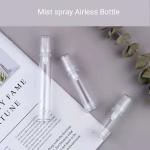 5ml 10ml 15ml mini travel palm mist spray airless bottle ,pump airless bottle
