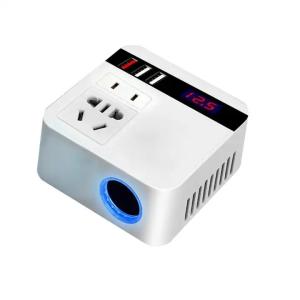 China Car Power Inverter Charger Battery Starter 12V 24V Phone Charger For Phone Fast Car Wireless Charger factory
