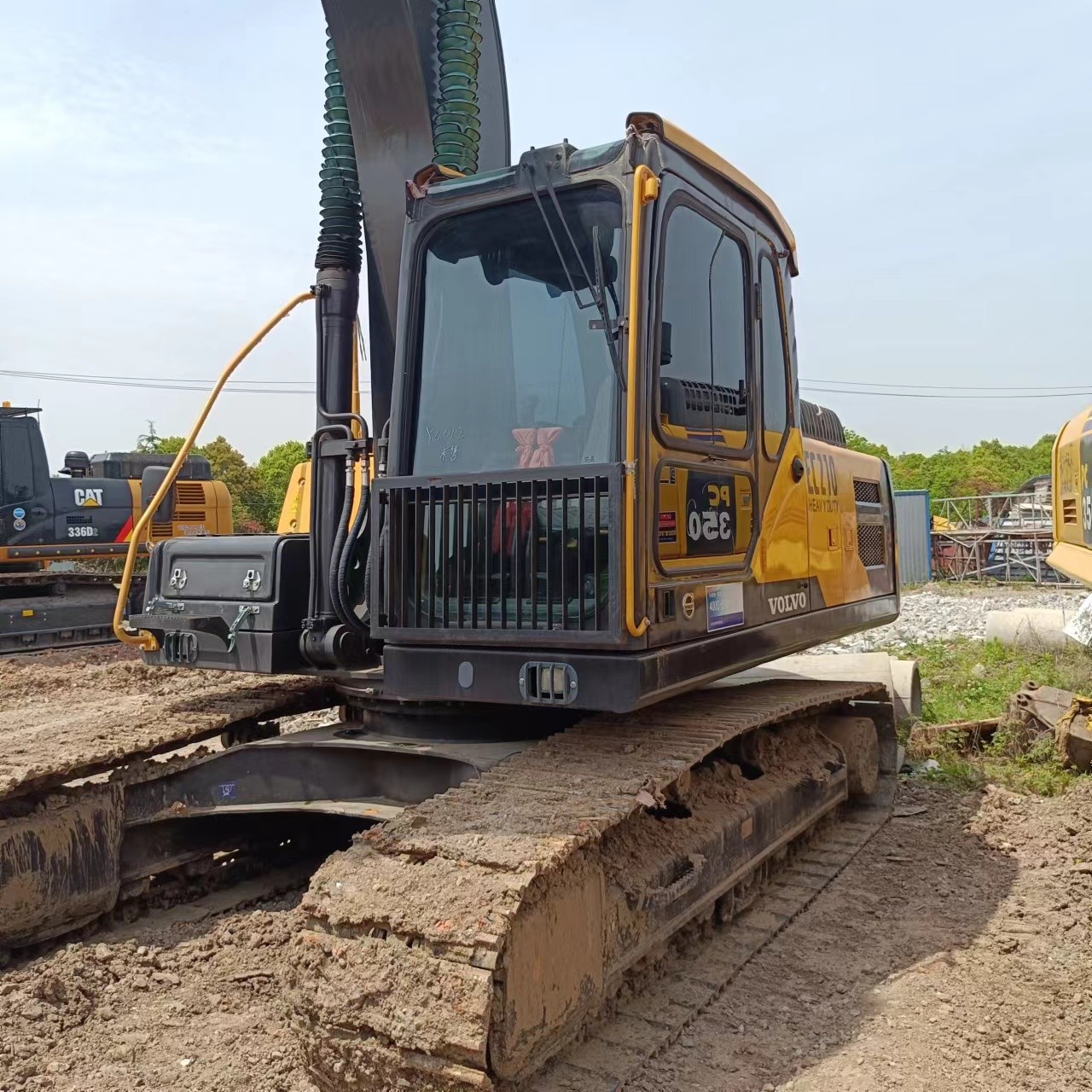 21 Ton Second Hand Excavator Machinery Used VOLVO 210 Excavator