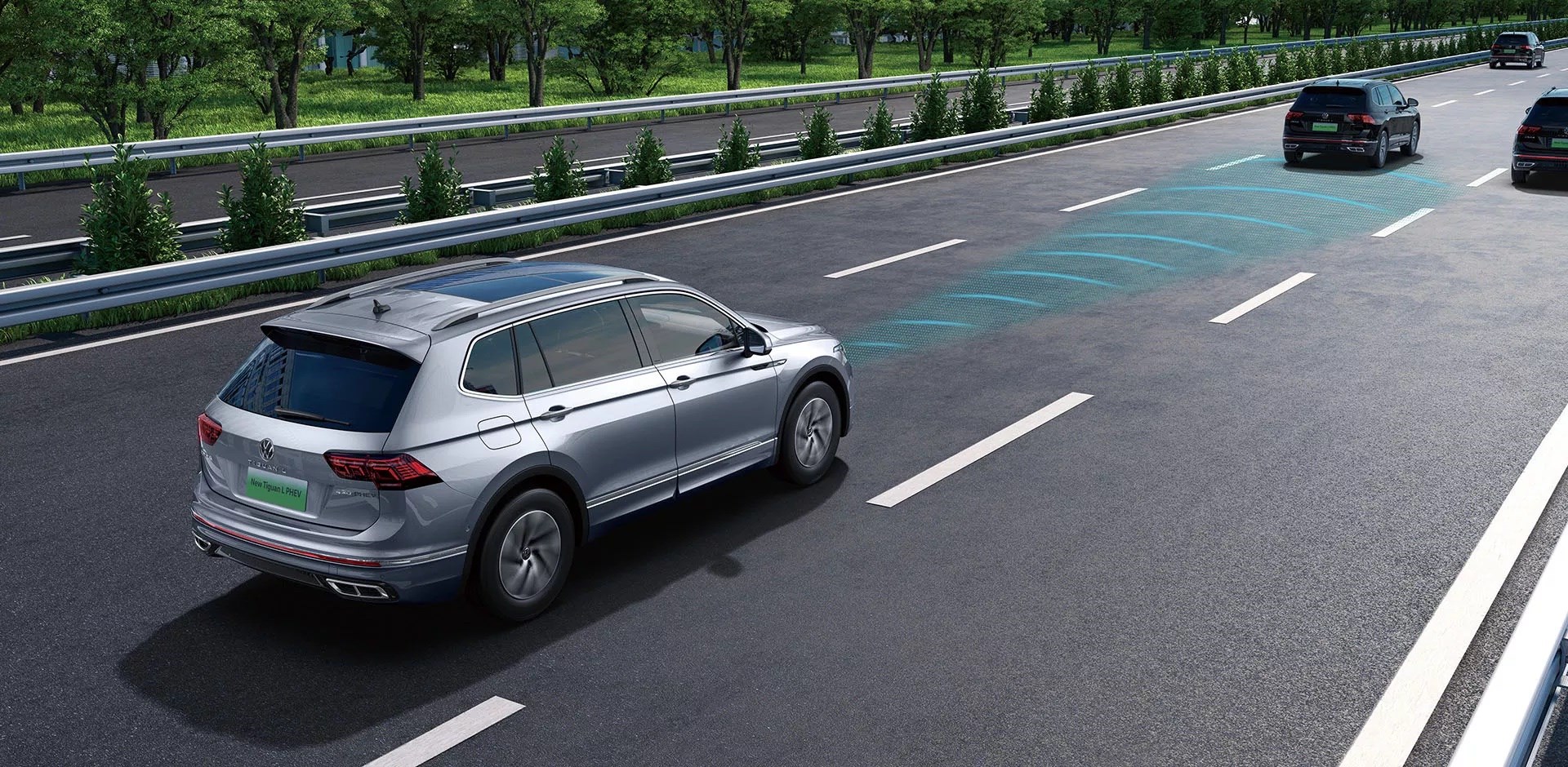 Sale 2024 VW Tiguan L PHEV 0km Used Electric Car with 4733mm Total Length Buy Sample at Paric